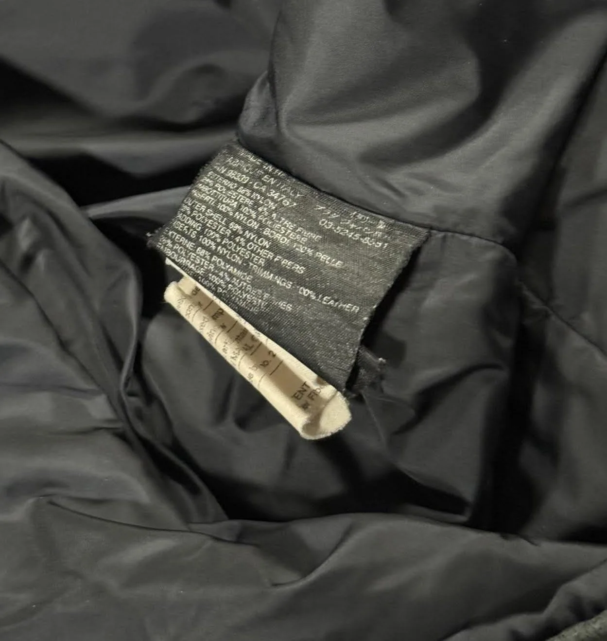 Vintage Prada Navy Hooded Jacket (Size XL) — RootsBK